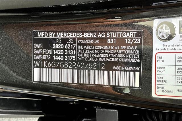 new 2024 Mercedes-Benz S-Class car, priced at $147,110