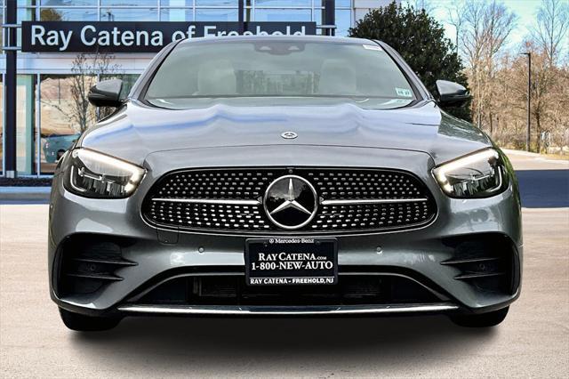 used 2023 Mercedes-Benz E-Class car, priced at $49,900