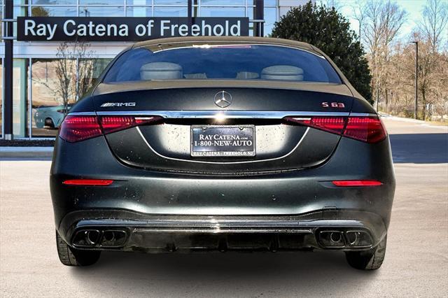 new 2025 Mercedes-Benz AMG S 63 E car, priced at $222,720