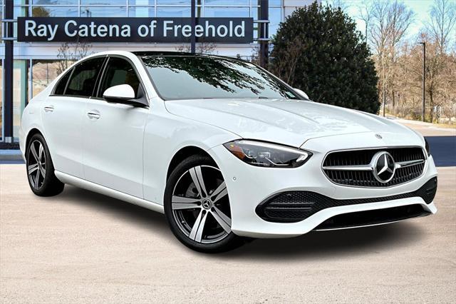 used 2025 Mercedes-Benz C-Class car, priced at $48,999