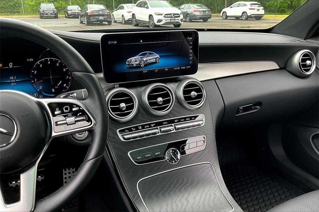 used 2023 Mercedes-Benz C-Class car, priced at $46,999