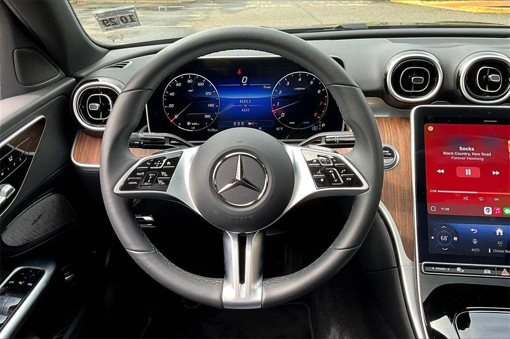 used 2025 Mercedes-Benz C-Class car, priced at $47,999