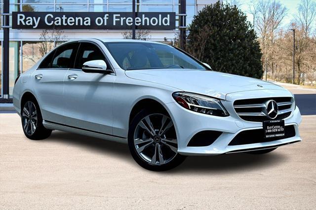used 2021 Mercedes-Benz C-Class car, priced at $32,900