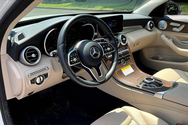 used 2021 Mercedes-Benz C-Class car, priced at $32,900