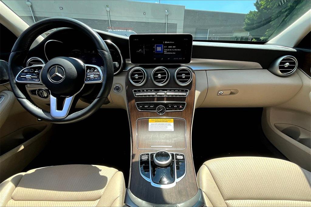 used 2021 Mercedes-Benz C-Class car, priced at $29,999
