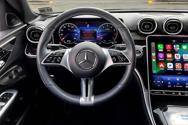 used 2024 Mercedes-Benz C-Class car, priced at $41,995
