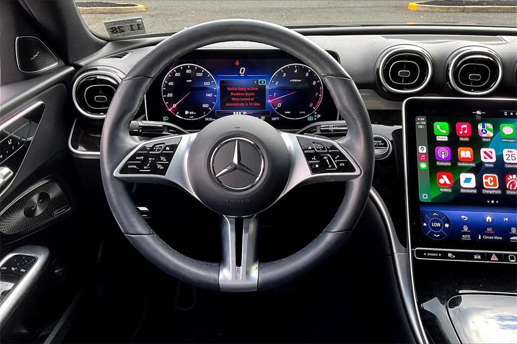 used 2024 Mercedes-Benz C-Class car, priced at $39,777