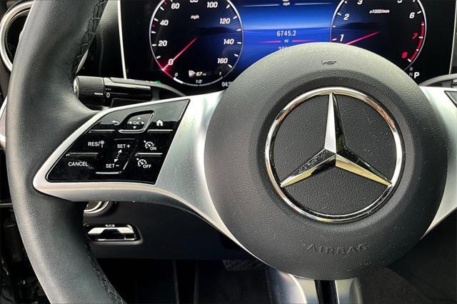 used 2024 Mercedes-Benz C-Class car, priced at $41,995
