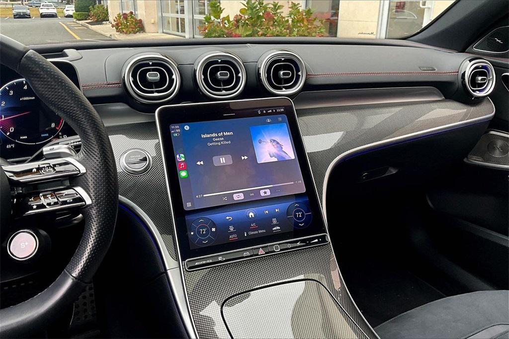 used 2024 Mercedes-Benz AMG C 43 car, priced at $59,900