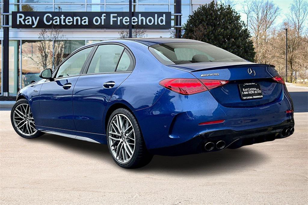 used 2024 Mercedes-Benz AMG C 43 car, priced at $59,900