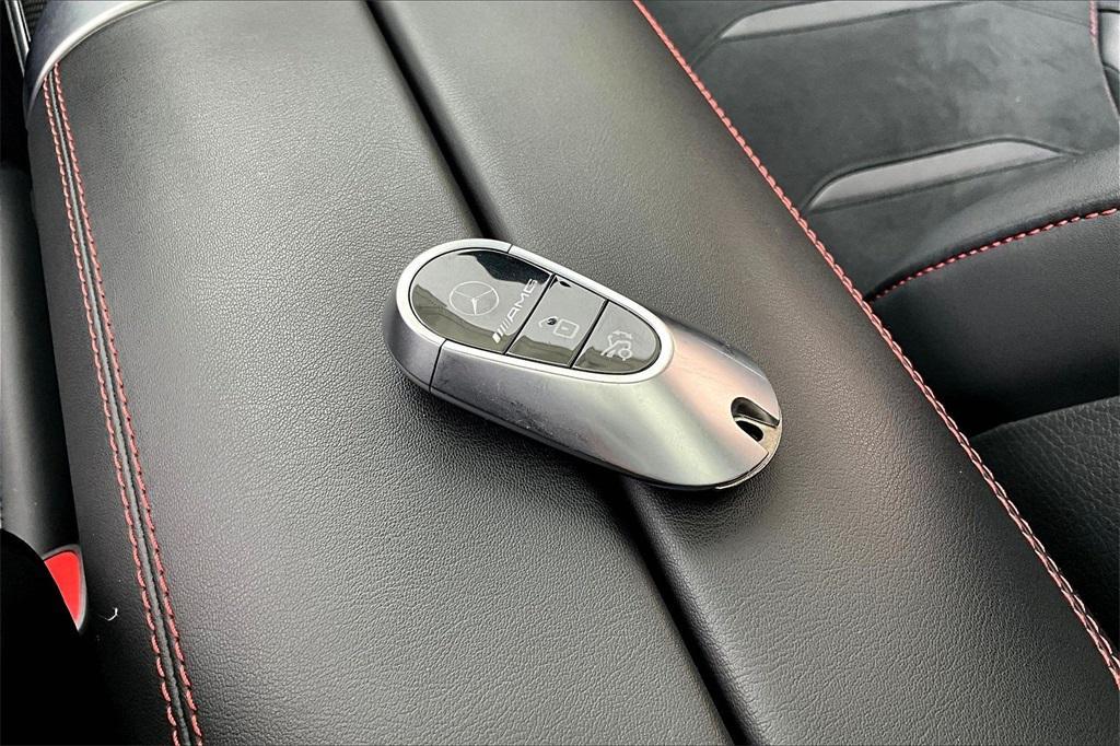 used 2024 Mercedes-Benz AMG C 43 car, priced at $59,900