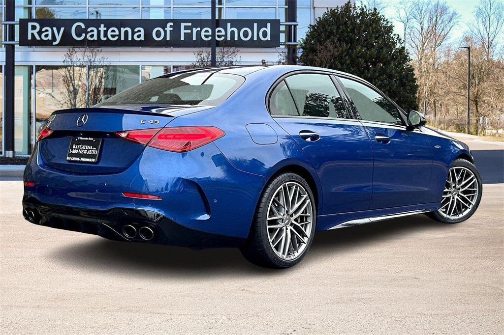 used 2024 Mercedes-Benz AMG C 43 car, priced at $59,900