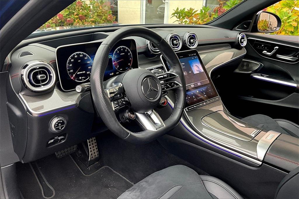 used 2024 Mercedes-Benz AMG C 43 car, priced at $59,900