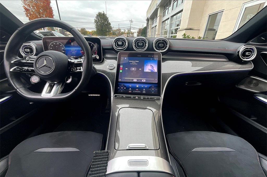 used 2024 Mercedes-Benz AMG C 43 car, priced at $59,900