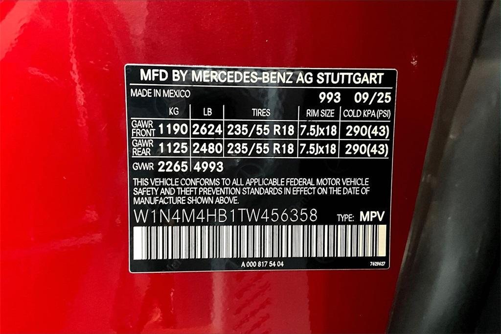 new 2026 Mercedes-Benz GLB 250 car, priced at $54,970