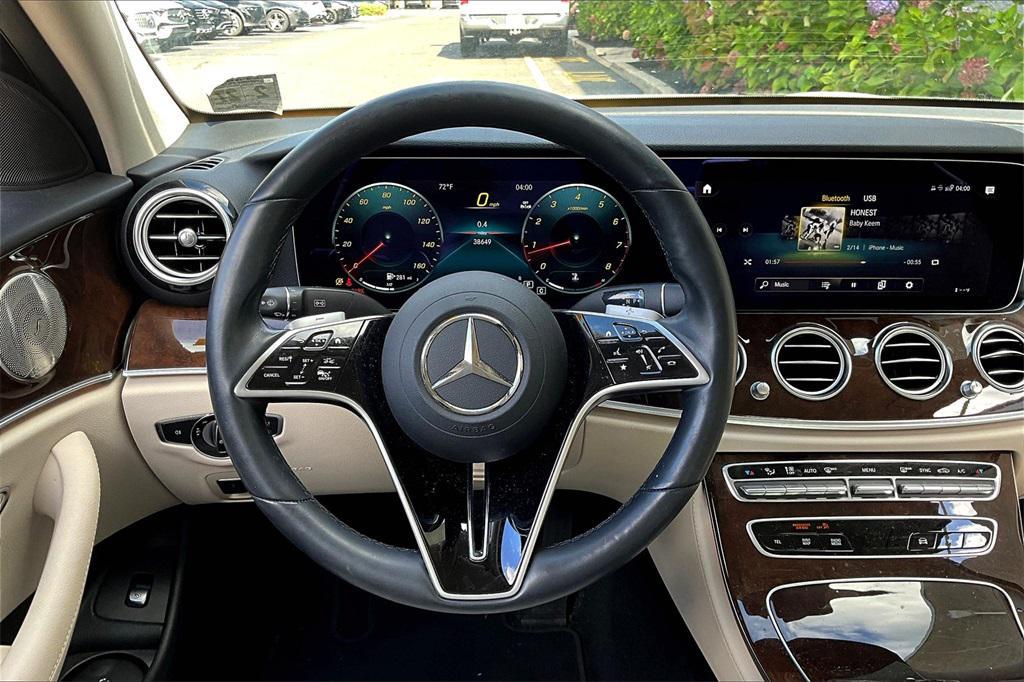 used 2022 Mercedes-Benz E-Class car, priced at $41,900
