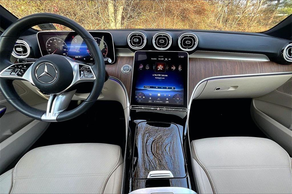 used 2023 Mercedes-Benz C-Class car, priced at $37,490