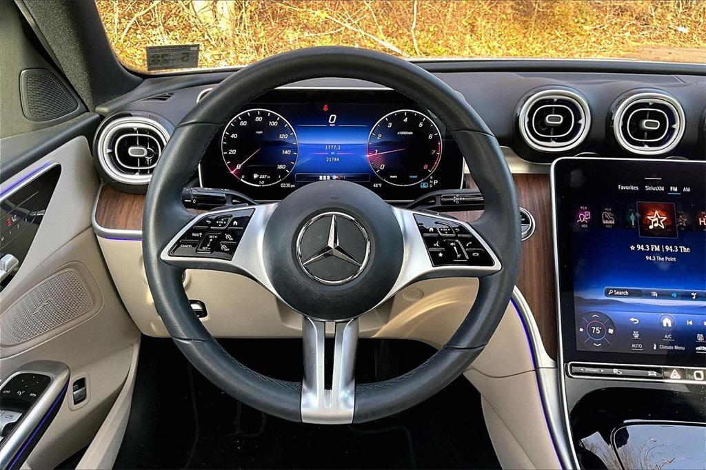 used 2023 Mercedes-Benz C-Class car, priced at $37,490