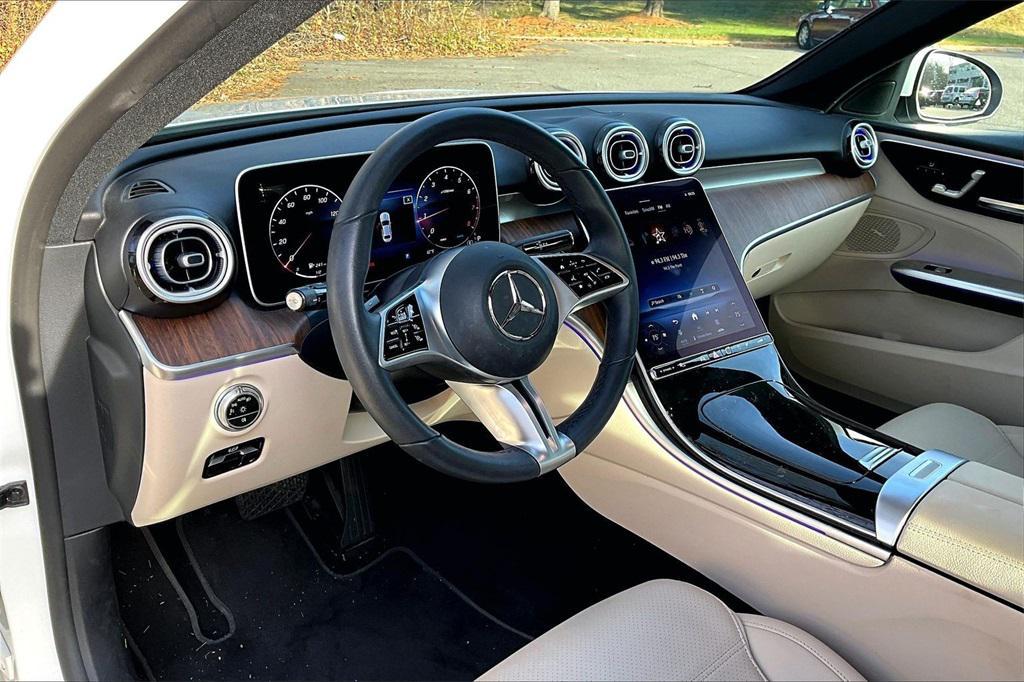 used 2023 Mercedes-Benz C-Class car, priced at $37,490