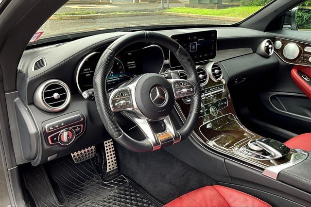 used 2019 Mercedes-Benz AMG C 43 car, priced at $38,995