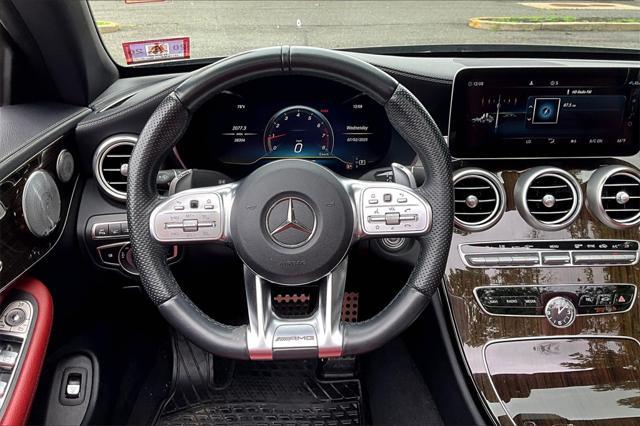 used 2019 Mercedes-Benz AMG C 43 car, priced at $38,995