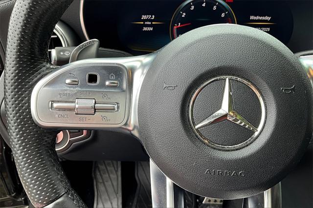 used 2019 Mercedes-Benz AMG C 43 car, priced at $38,995