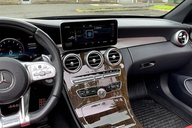 used 2019 Mercedes-Benz AMG C 43 car, priced at $38,995