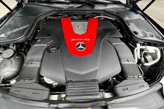 used 2019 Mercedes-Benz AMG C 43 car, priced at $38,995