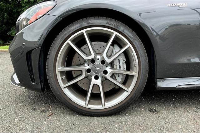 used 2019 Mercedes-Benz AMG C 43 car, priced at $38,995