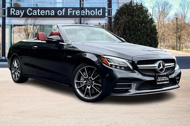 used 2019 Mercedes-Benz AMG C 43 car, priced at $38,995