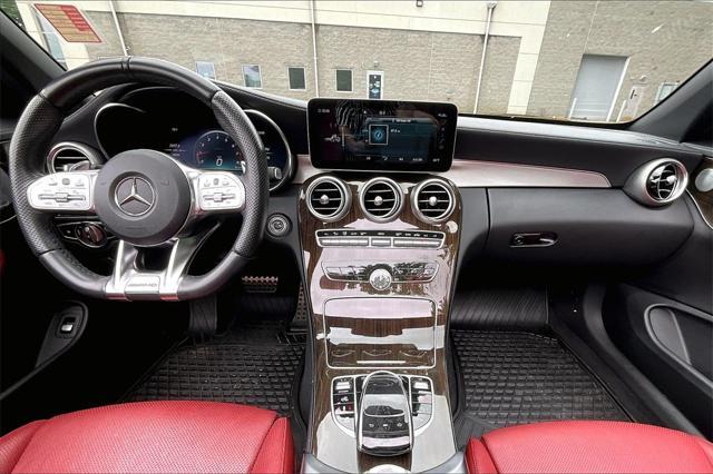 used 2019 Mercedes-Benz AMG C 43 car, priced at $38,995