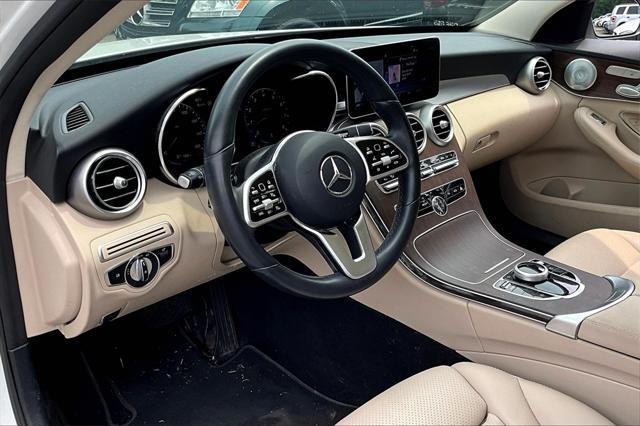 used 2020 Mercedes-Benz C-Class car, priced at $29,995