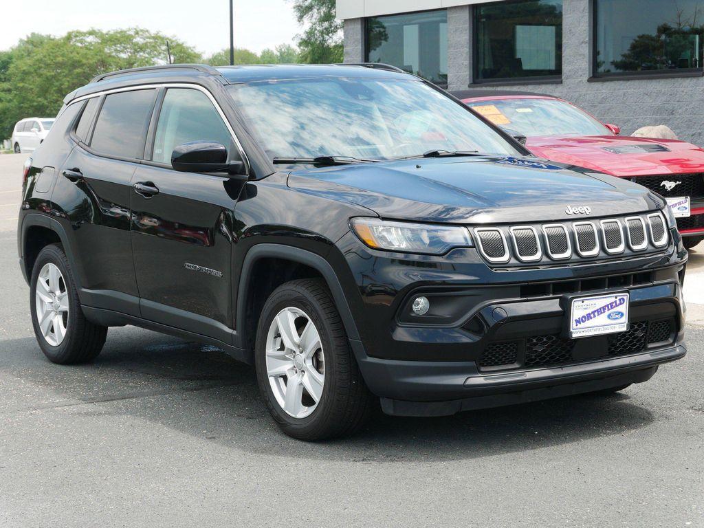 used 2022 Jeep Compass car, priced at $17,987