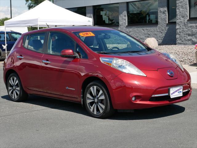 used 2015 Nissan Leaf car, priced at $6,987