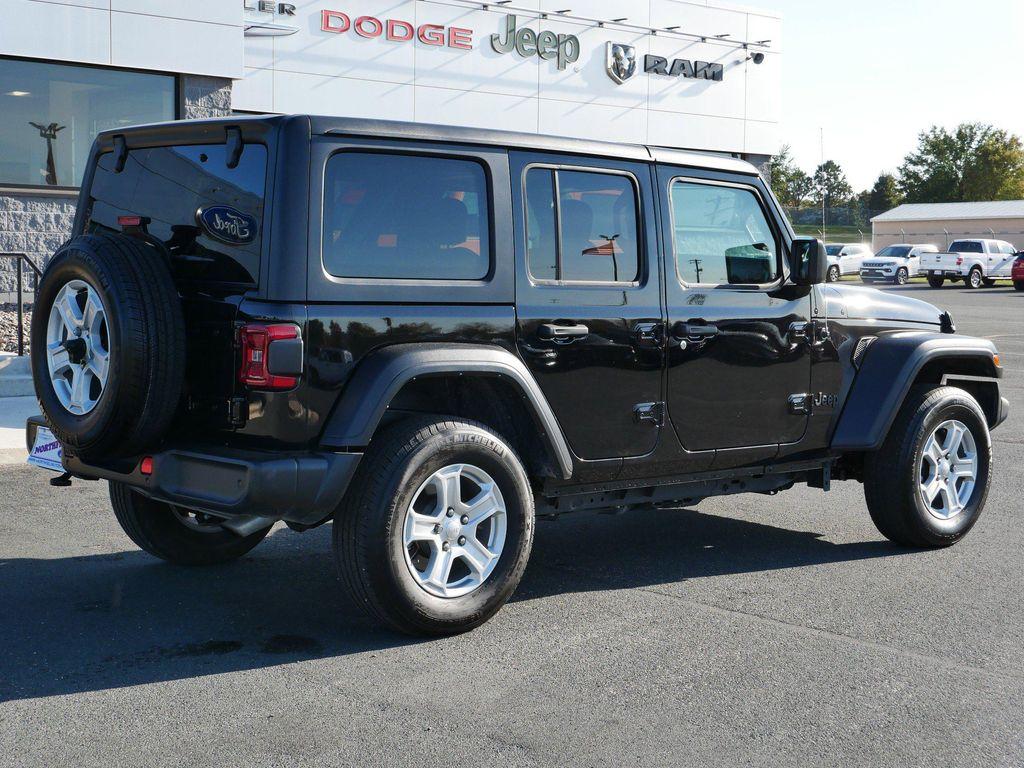 used 2023 Jeep Wrangler car, priced at $31,987