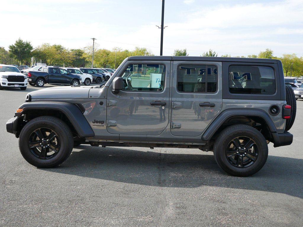 used 2021 Jeep Wrangler Unlimited car, priced at $31,987