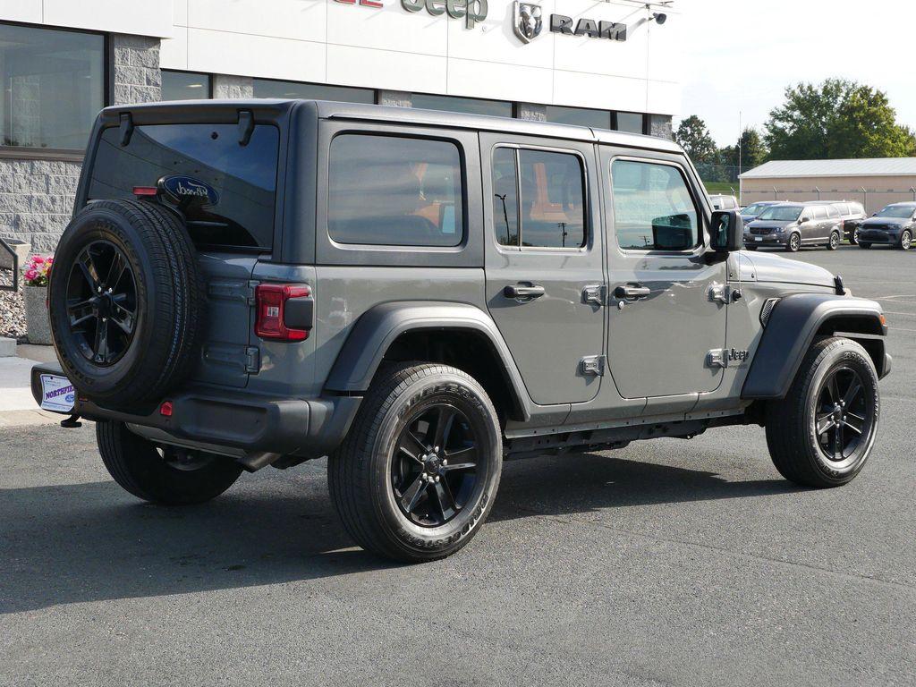 used 2021 Jeep Wrangler Unlimited car, priced at $31,987