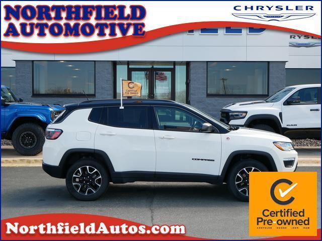used 2021 Jeep Compass car, priced at $23,987