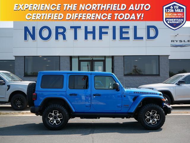 used 2021 Jeep Wrangler Unlimited car, priced at $41,987