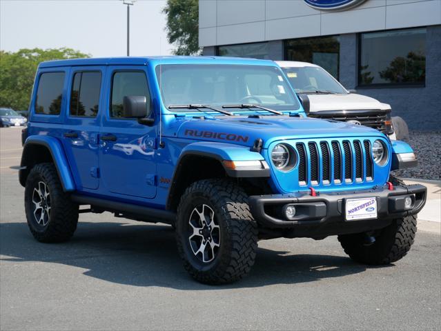 used 2021 Jeep Wrangler Unlimited car, priced at $41,987