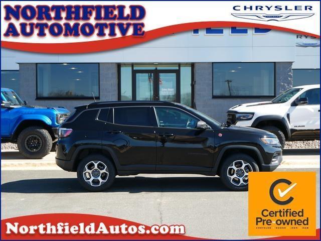 used 2022 Jeep Compass car, priced at $24,987