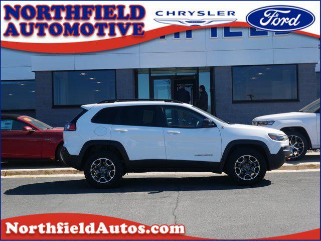 used 2022 Jeep Cherokee car, priced at $25,487