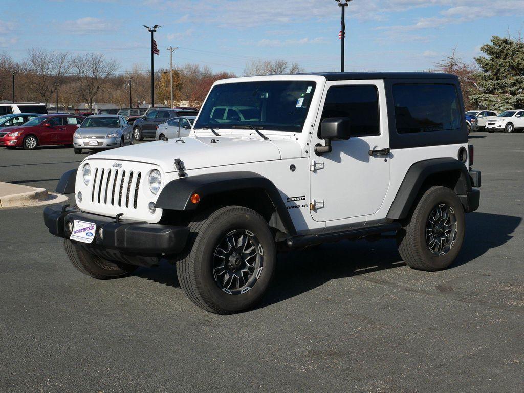 used 2016 Jeep Wrangler car, priced at $11,987