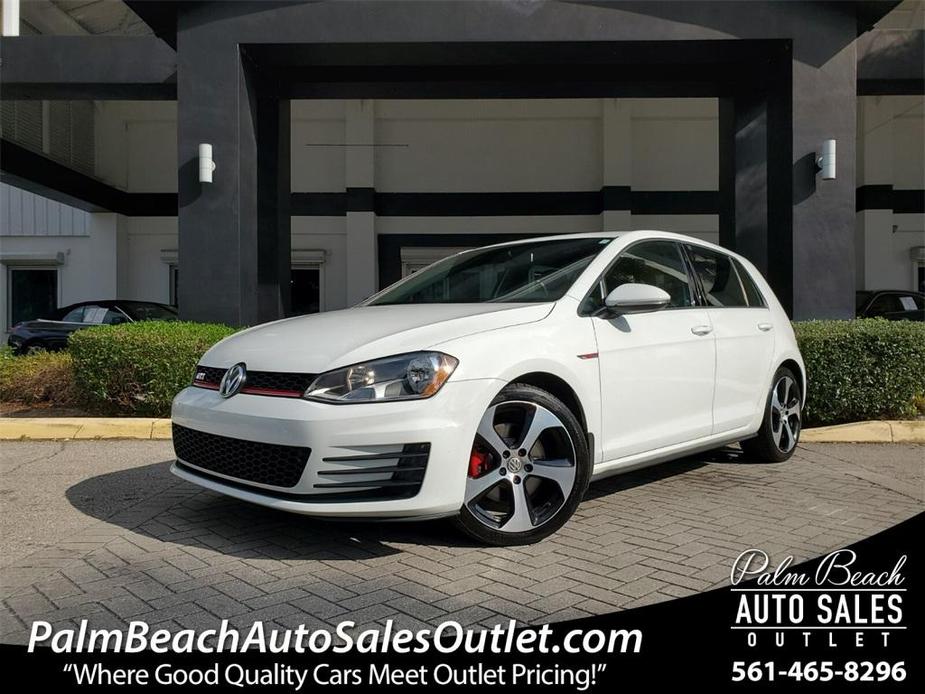 used 2017 Volkswagen Golf GTI car, priced at $19,451
