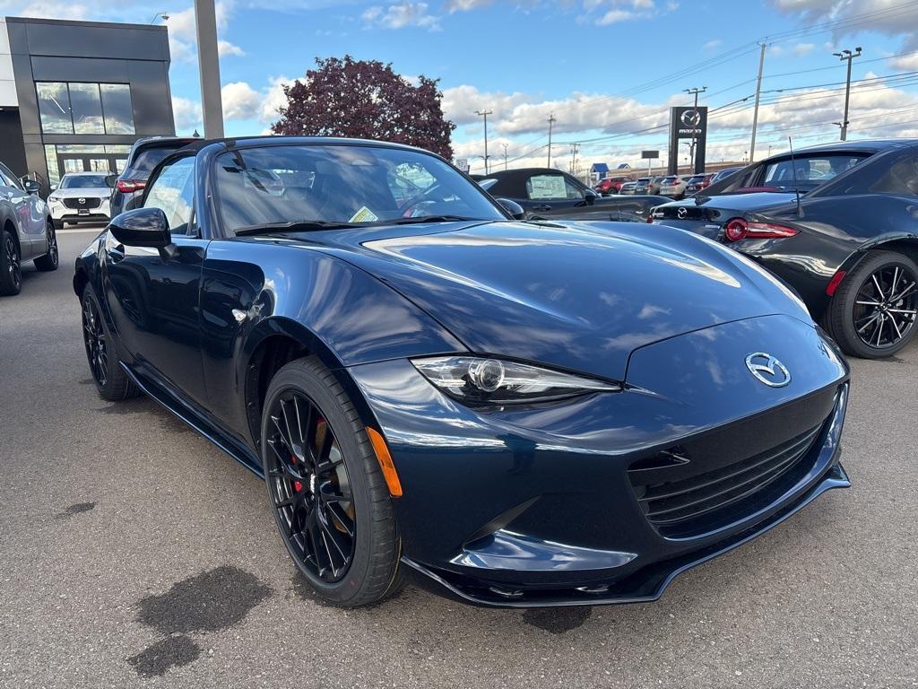 new 2025 Mazda MX-5 Miata car, priced at $39,456