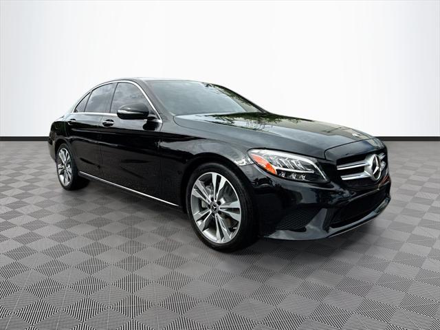 used 2019 Mercedes-Benz C-Class car, priced at $16,542
