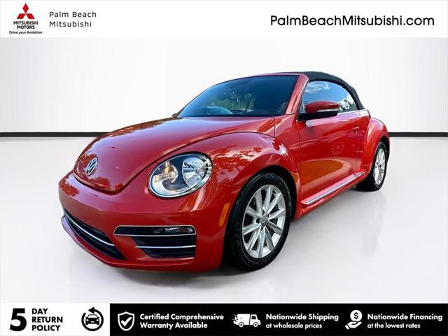 used 2018 Volkswagen Beetle car, priced at $17,297