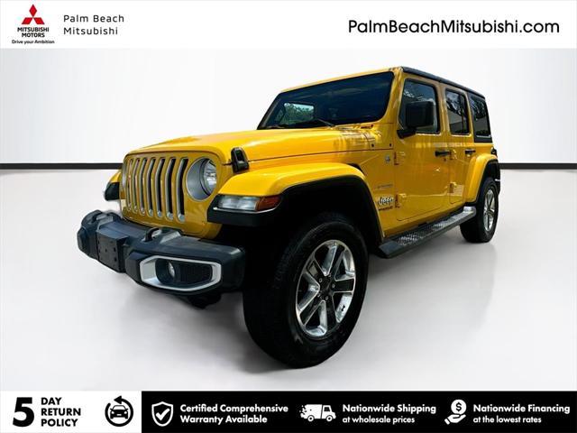 used 2019 Jeep Wrangler Unlimited car, priced at $21,416