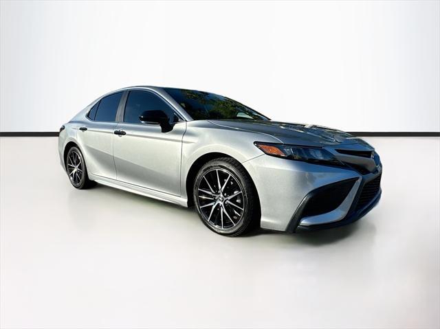 used 2022 Toyota Camry car, priced at $19,378