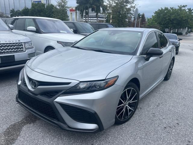 used 2022 Toyota Camry car, priced at $19,378